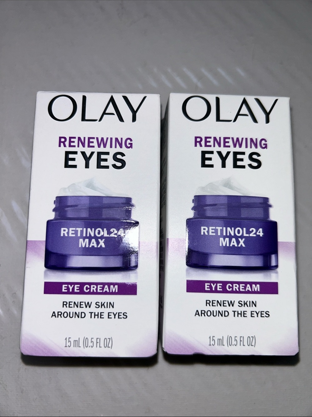 2x OLAY Renewing Eyes Retinol24 Max Eye Cream